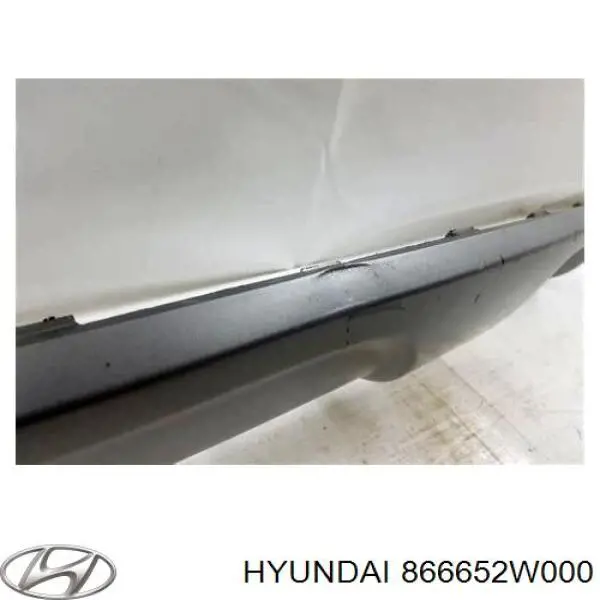 Moldura del parachoques trasero Hyundai/Kia 866652W000 precio, desde 105,21 EUR