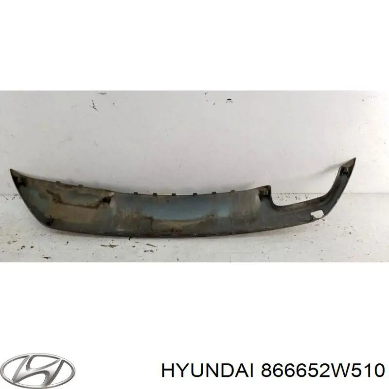 866652W510 Hyundai/Kia cubierta, parachoques trasero