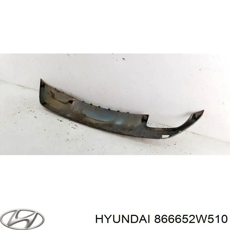 866652W510 Hyundai/Kia Protector de parachoques trasero