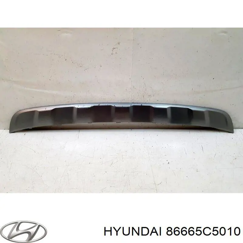 Listón embellecedor/protector, parachoques trasero HYUNDAI 86665C5010