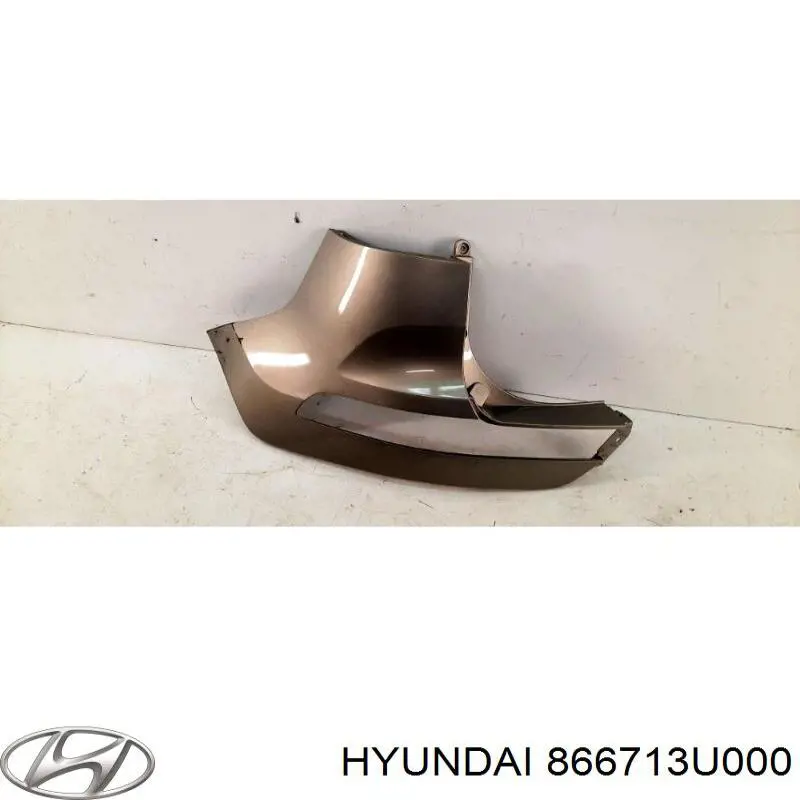 Moldura izquierda del parachoques trasero Hyundai/Kia 866713U000 precio, desde 181,57 EUR