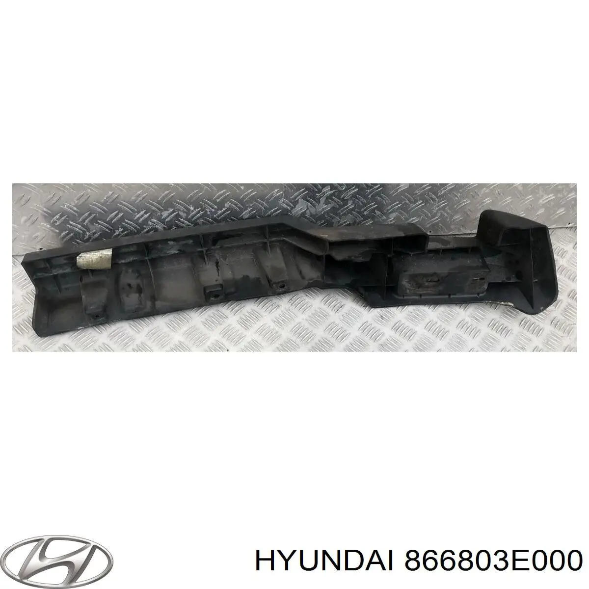 866803E000 Hyundai/Kia absorbente parachoques trasero