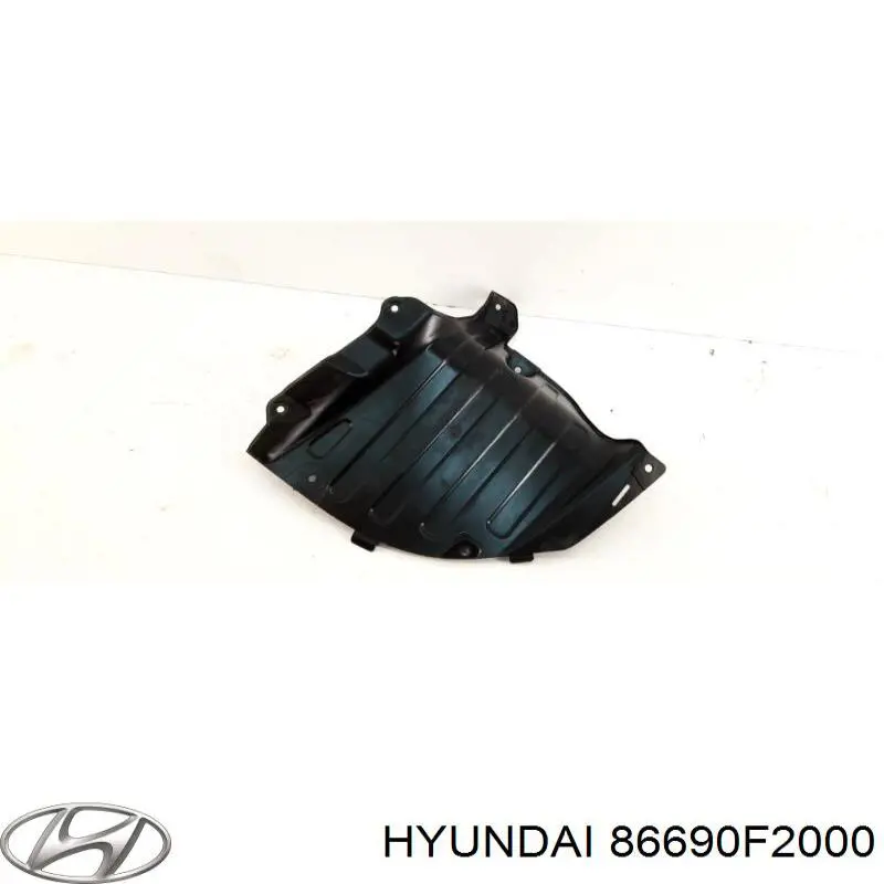 86690F2000 Hyundai/Kia Protector de parachoques trasero