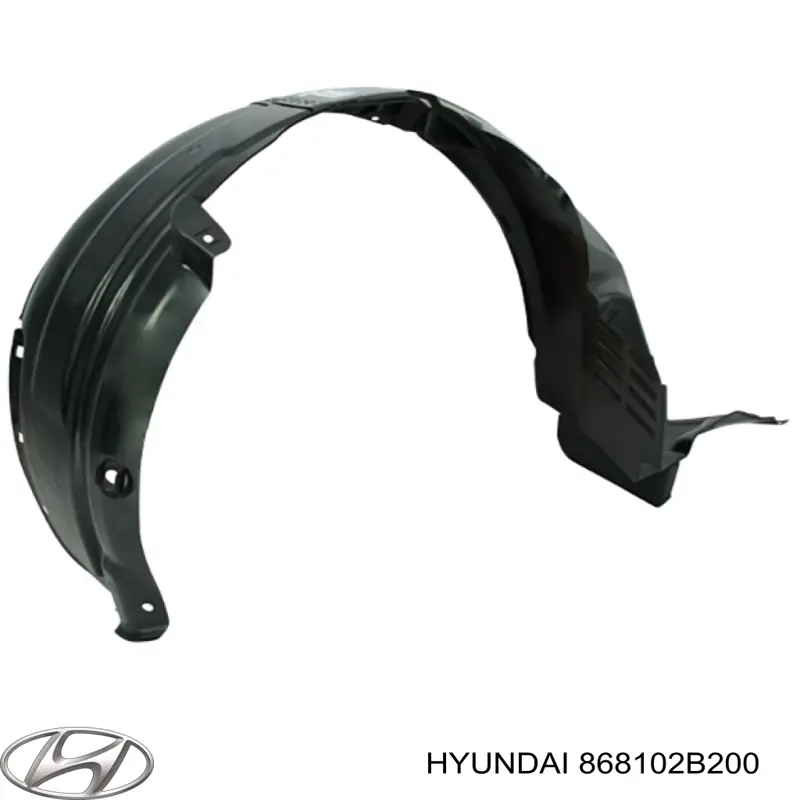 Guardalodos interior izquierdo, guardafango delantero Hyundai/Kia 868102B200 precio, desde 20,88 EUR