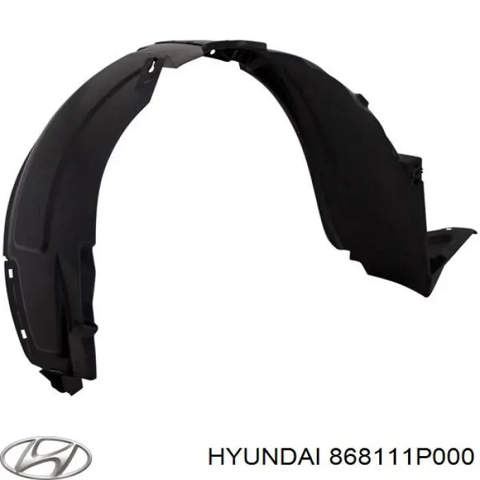 Guardalodos interior izquierdo, guardafango delantero Hyundai/Kia 868111P000 precio, desde 74,93 EUR