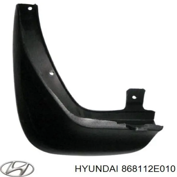 Guardalodos interior izquierdo, guardafango delantero 868112E010 Hyundai/Kia