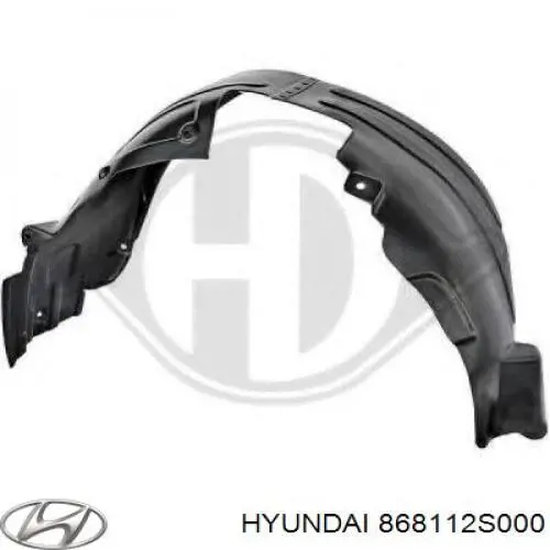 Comprar 868112S000 Hyundai/Kia Guardalodos interior izquierdo, guardafango delantero
