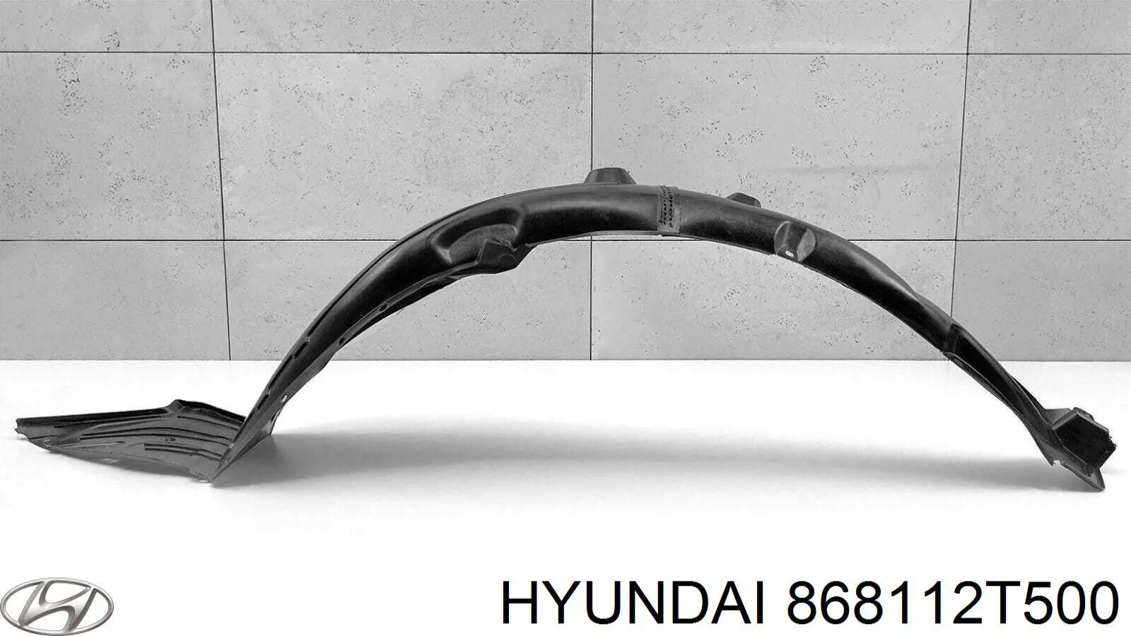 868112T500 Hyundai/Kia guardabarros interior, aleta delantera, izquierdo