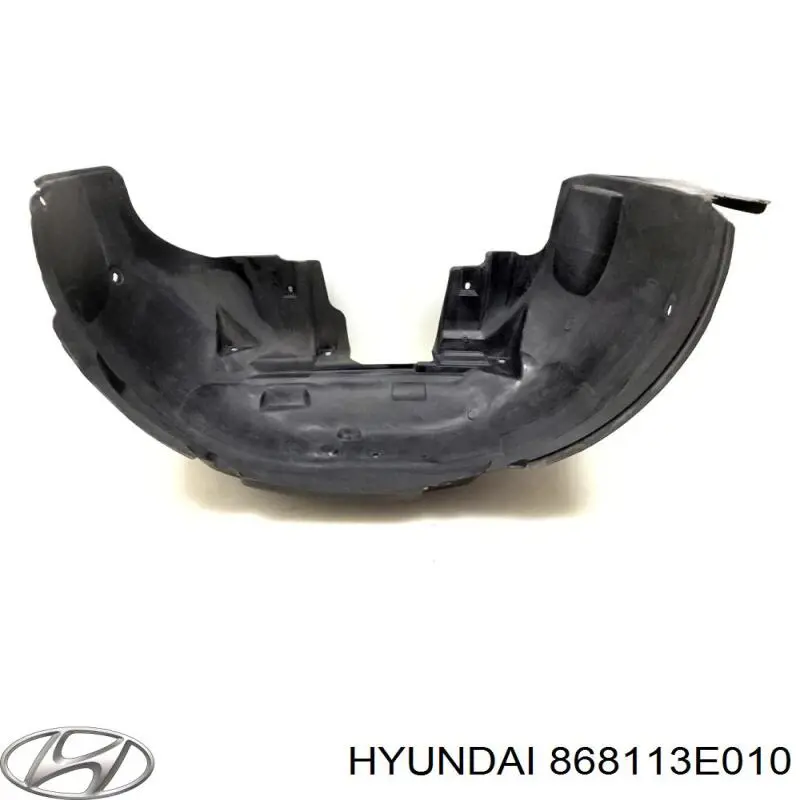 868113E012 Hyundai/Kia guardabarros interior, aleta delantera, izquierdo