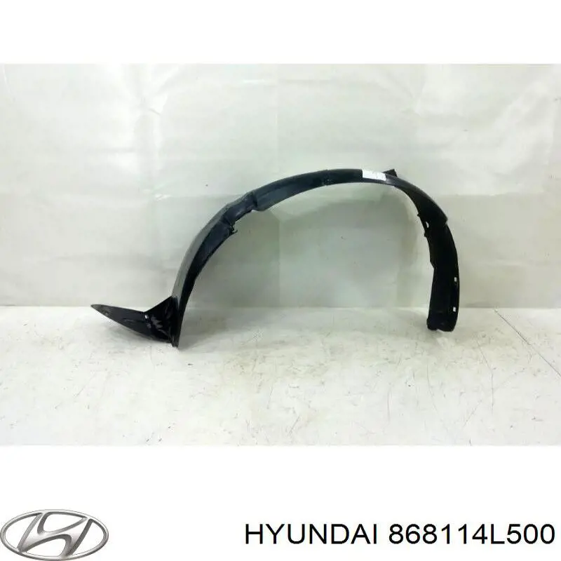 868114L500 Hyundai/Kia guardabarros interior, aleta delantera, izquierdo