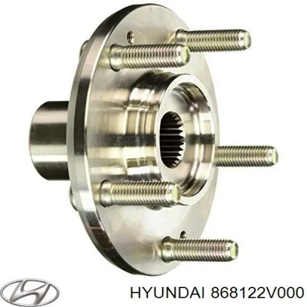868122V000 Hyundai/Kia Paso rueda delantero derecho
