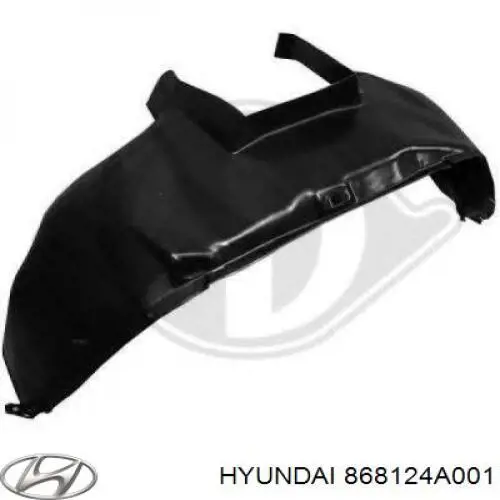 Guardabarros interior derecho, aleta delantera Hyundai H-1 STAREX Starex furgoneta (A1) (1997 - 2007) precio, desde 35,83 EUR