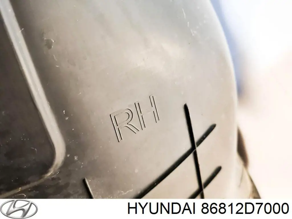 Guardabarros interior, aleta delantera, derecho para Hyundai Tucson (TL)
