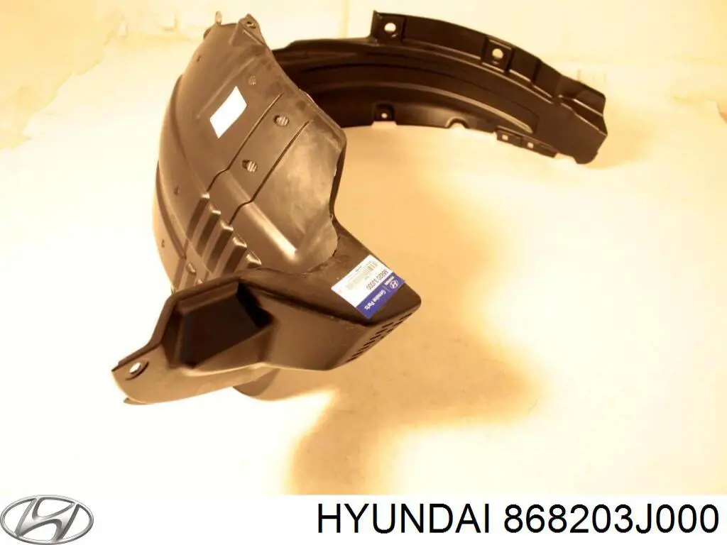 Guardabarros interior, aleta delantera, derecho para Hyundai IX55 
