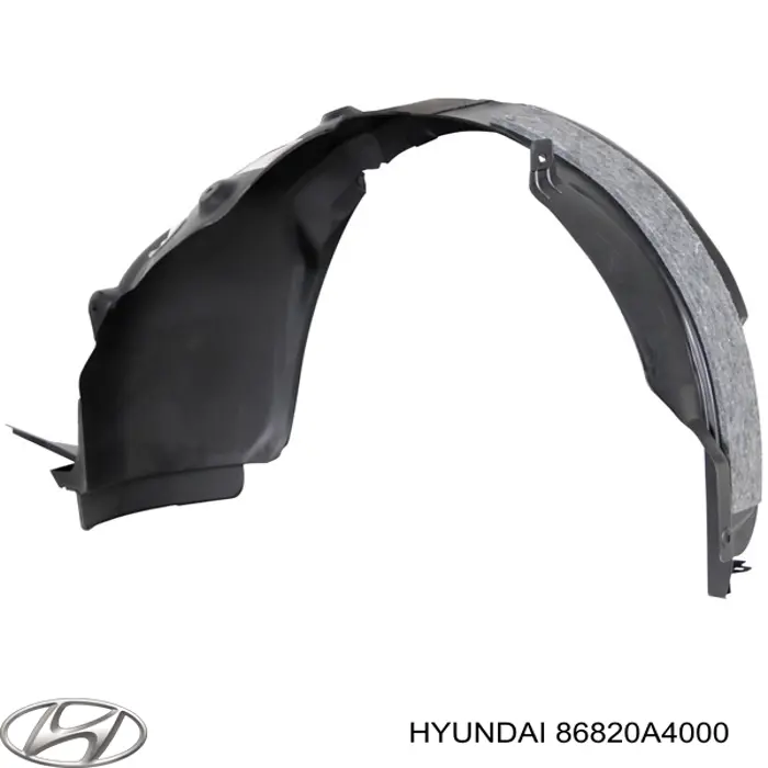 Guardabarros interior derecho, aleta delantera Hyundai/Kia 86820A4000 precio, desde 111,63 EUR