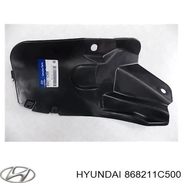 Guardabarros interior, aleta trasera, izquierdo Hyundai/Kia 868211C500 precio, desde 25,17 EUR