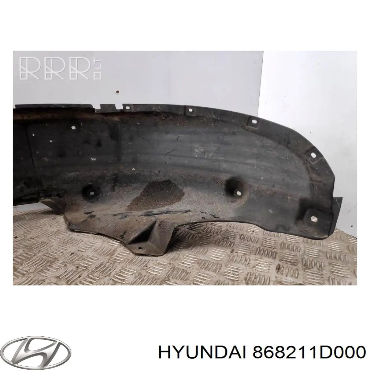 868211D000 Hyundai/Kia guardabarros interior, aleta trasera, izquierdo
