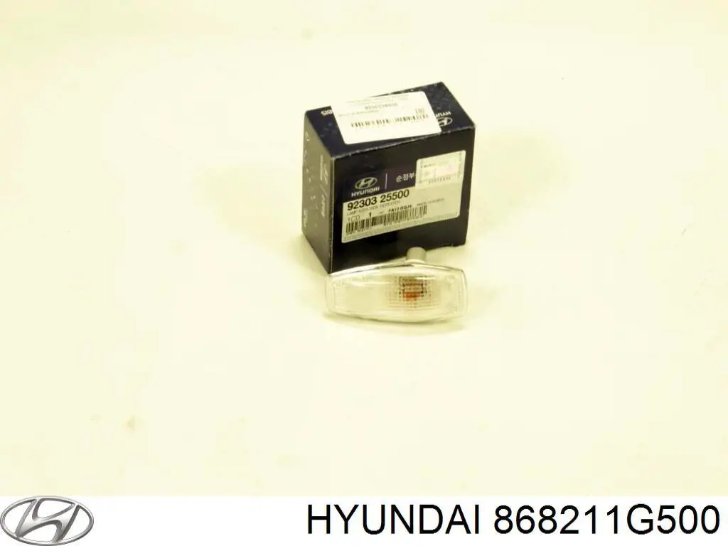868211G500 Hyundai/Kia guardabarros interior, aleta trasera, izquierdo