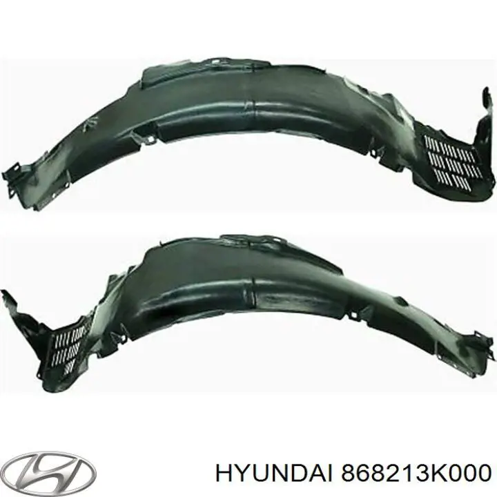 868213K000 Hyundai/Kia guardabarros interior, aleta trasera, izquierdo