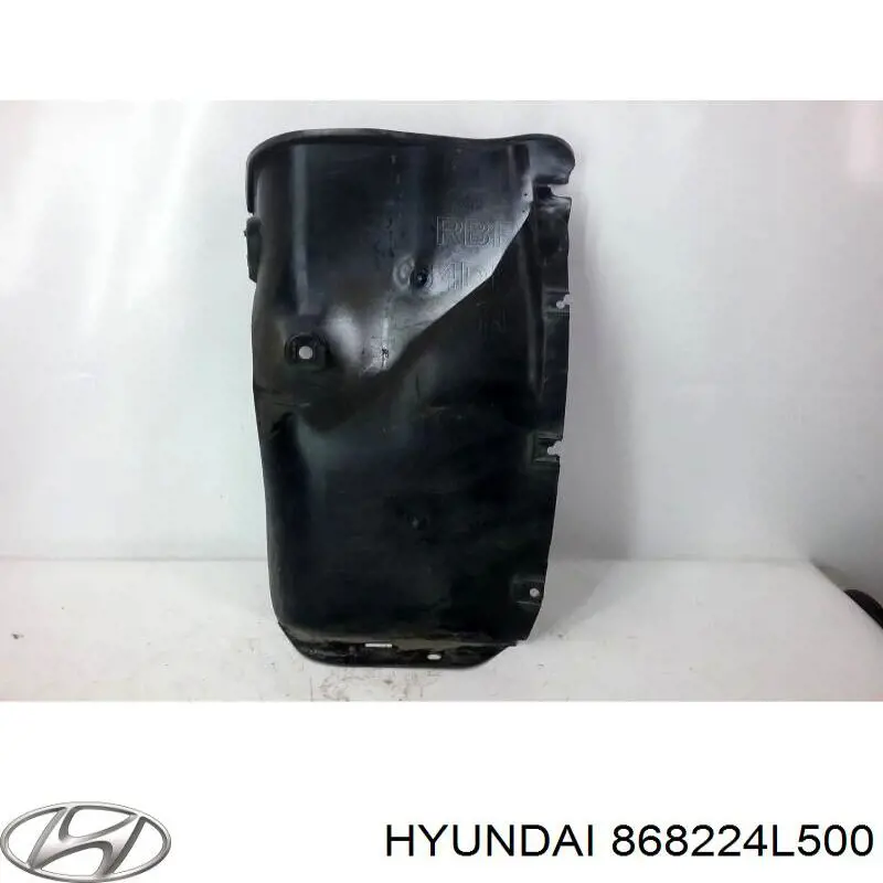 868224L500 Hyundai/Kia guardabarros interior, aleta trasera, derecho