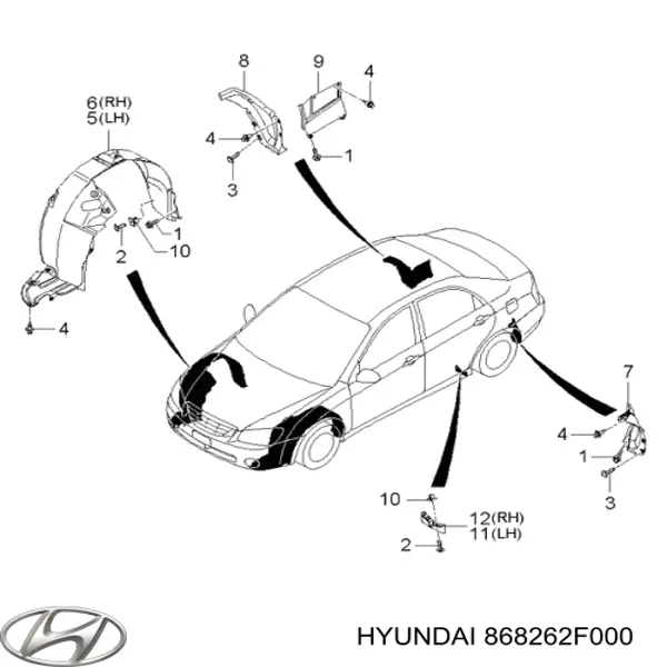 868262F000 Hyundai/Kia 