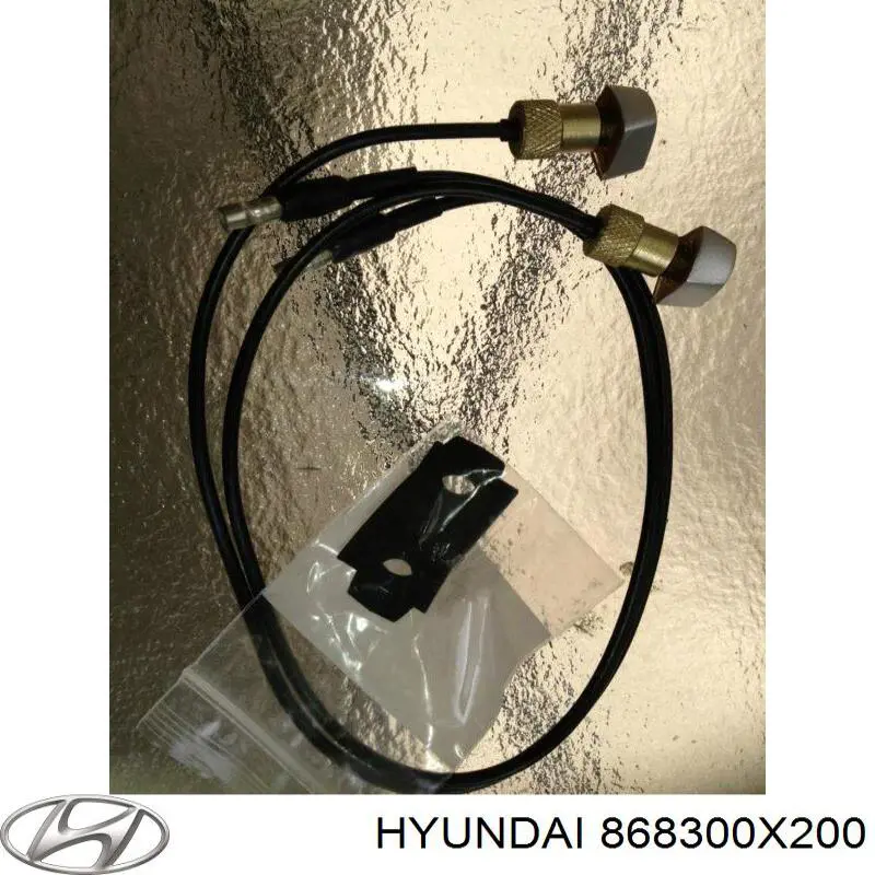 868300X200 Hyundai/Kia guardabarros interior, aleta trasera, izquierdo