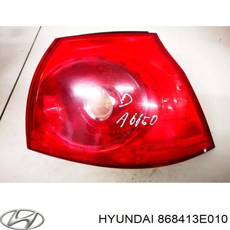 Guardabarros trasero izquierdo 868413E010 Hyundai/Kia