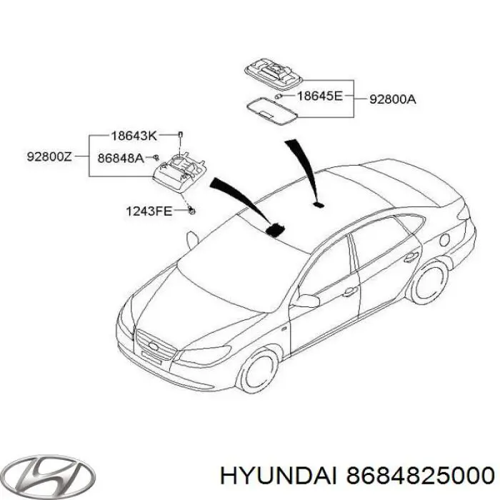 Clips de fijación de pasaruedas de aleta delantera para Hyundai Coupe (GK)