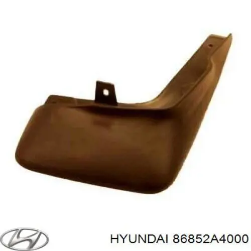 86852A4000 Hyundai/Kia faldilla guardabarro delantera derecha