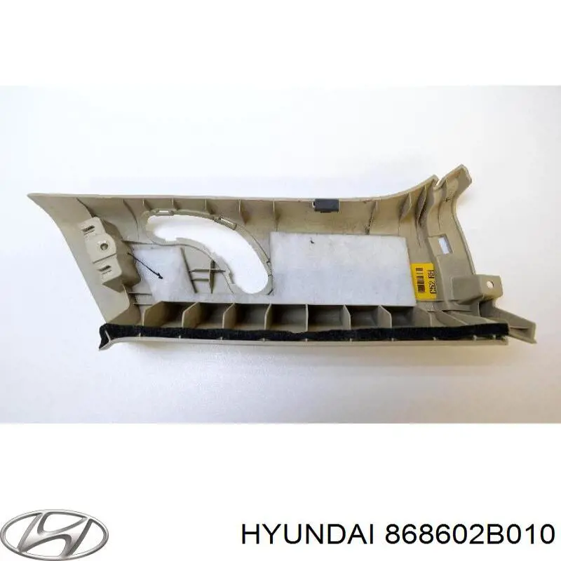 868602B010 Hyundai/Kia faldilla guardabarro delantera derecha