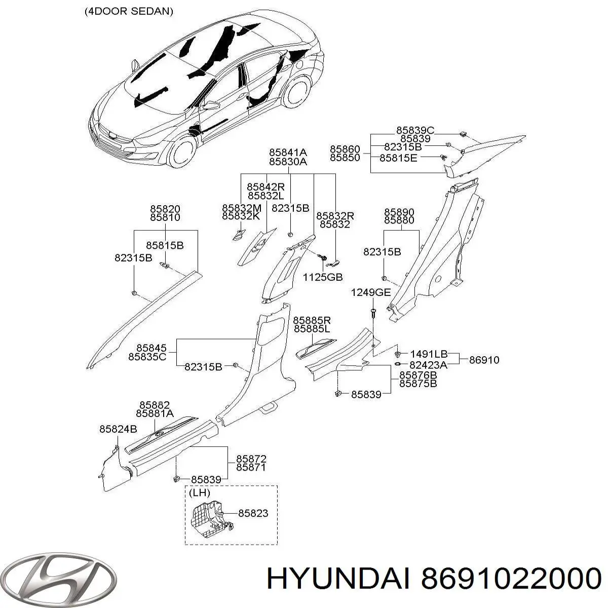 Comprar 8691022000 Hyundai/Kia 
