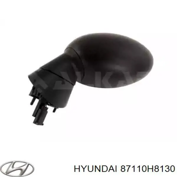 87110h8130 Hyundai/Kia cristal de el maletero, 3/5 puertas traseras (trastes)