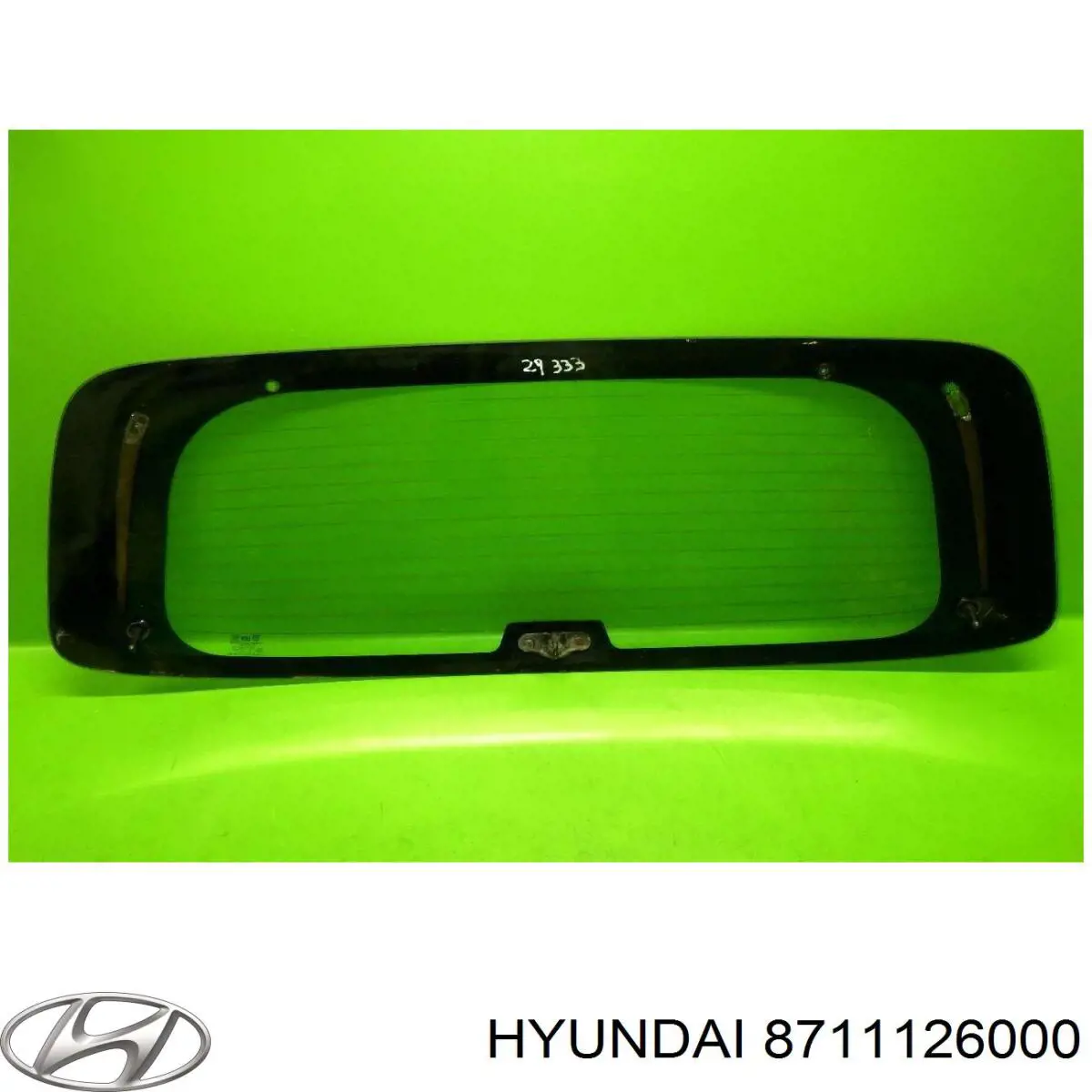 8711126000 Hyundai/Kia luneta trasera