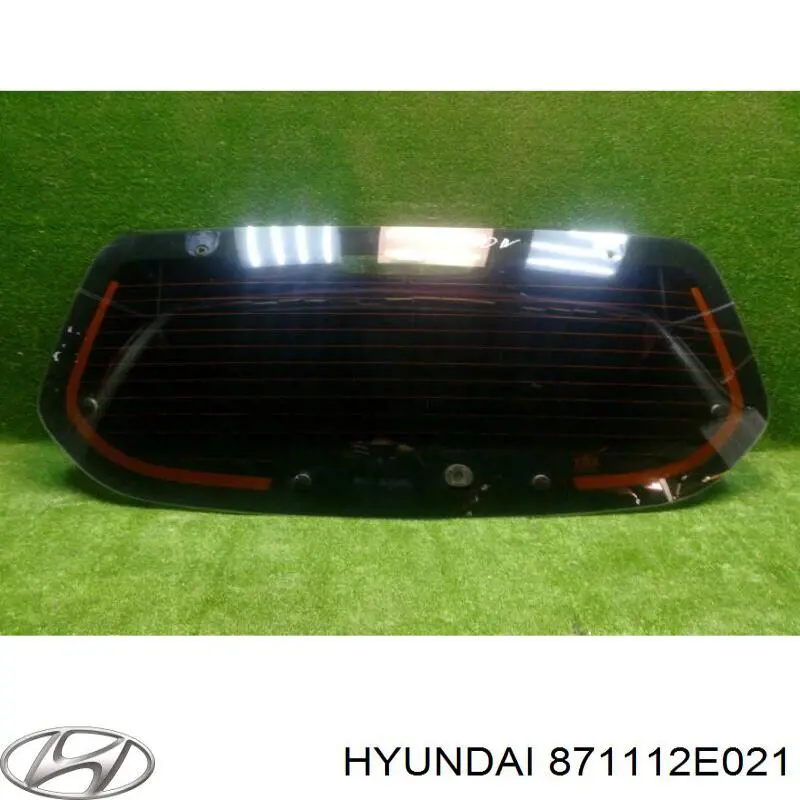 871112E020 Hyundai/Kia cristales de el maletero(3/5 puertas traseras (trastes)