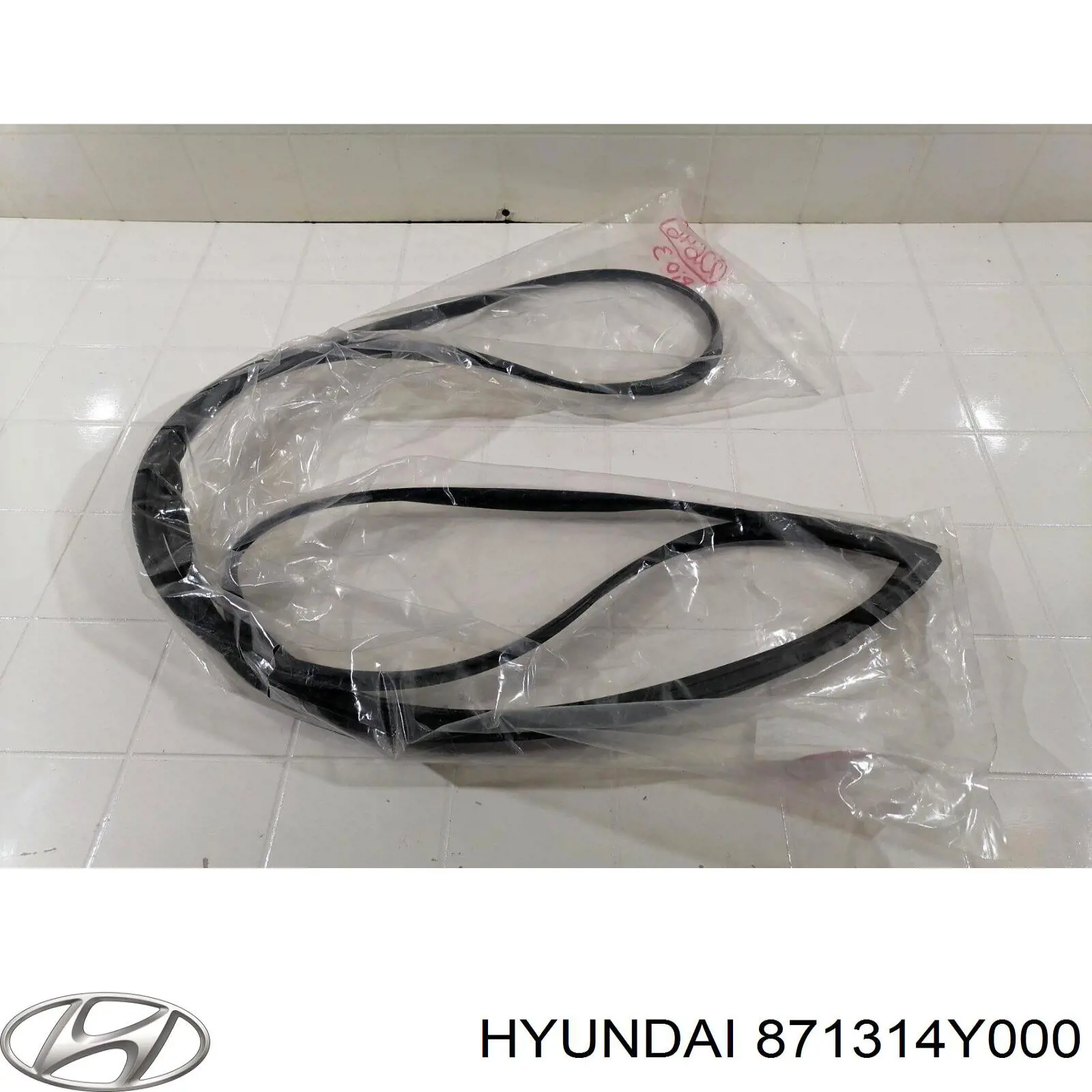 Comprar 871314Y000 Hyundai/Kia Moldura de cristal trasero