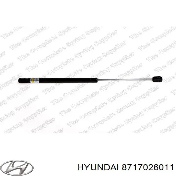 8717026011 Hyundai/Kia amortiguador para porton trasero (3/5 puertas traseras (lisas)