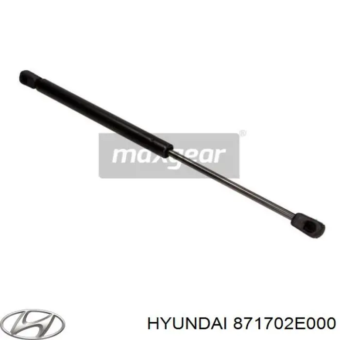 871702E000 Hyundai/Kia amortiguador para porton trasero (3/5 puertas traseras (lisas)