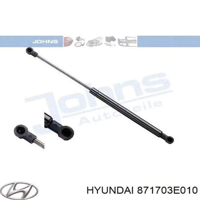 Comprar 871703E010 Hyundai/Kia Amortiguador de vidrio de portón trasero (puerta trasera 3/5)