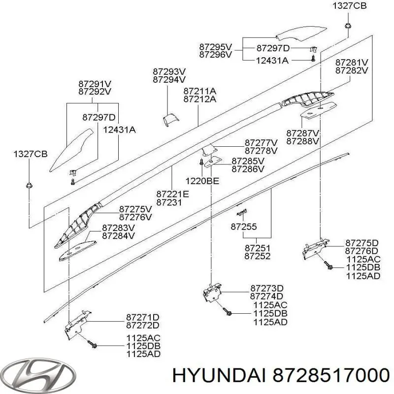 8728517000 Hyundai/Kia