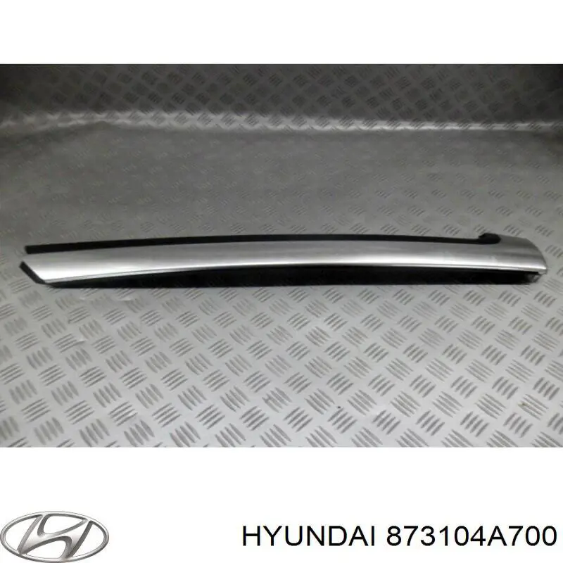 873104A700 Hyundai/Kia moldura de la puerta de maletero