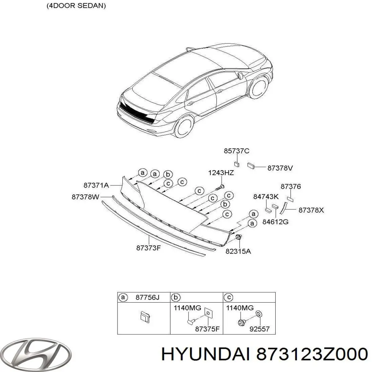 873123Z000 Hyundai/Kia