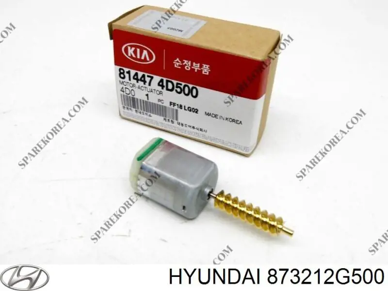  Hyundai/Kia 873212G500 precio, desde  