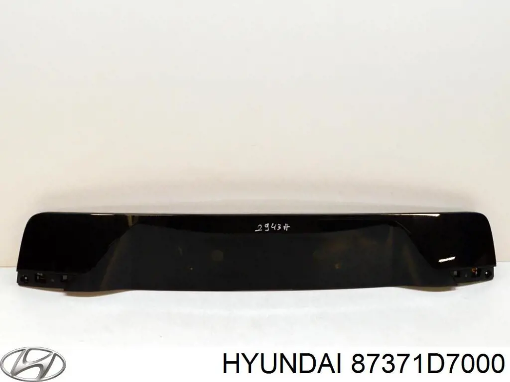 Comprar 3737D7000 Hyundai/Kia Soporte de matrícula trasera