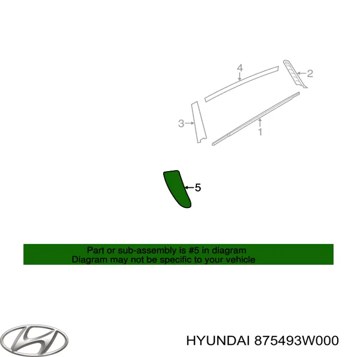  Hyundai/Kia 875493W000 precio, desde 19,57 EUR