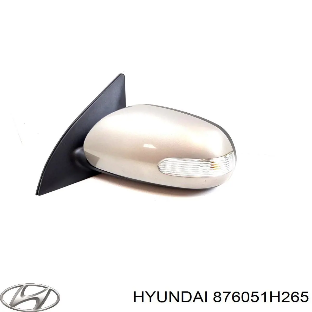 876051H265 Hyundai/Kia Espejo retrovisor izquierdo
