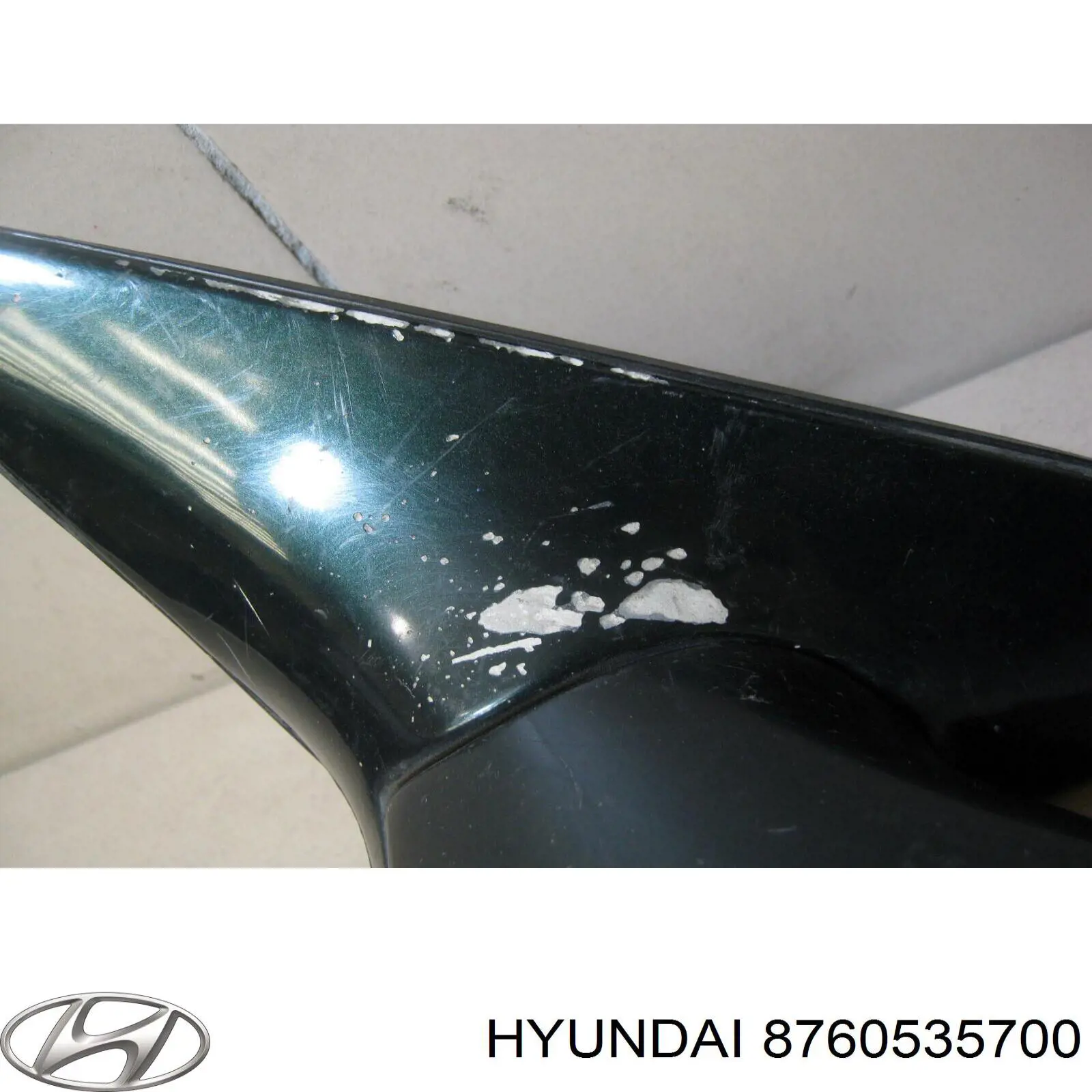8760535700 Hyundai/Kia espejo retrovisor izquierdo