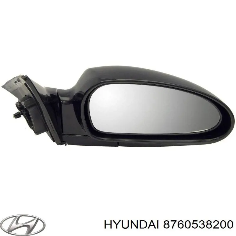 8760538200 Hyundai/Kia espejo retrovisor izquierdo