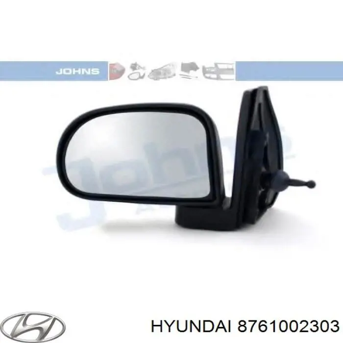 Retrovisor izquierdo Hyundai Atos PRIME 