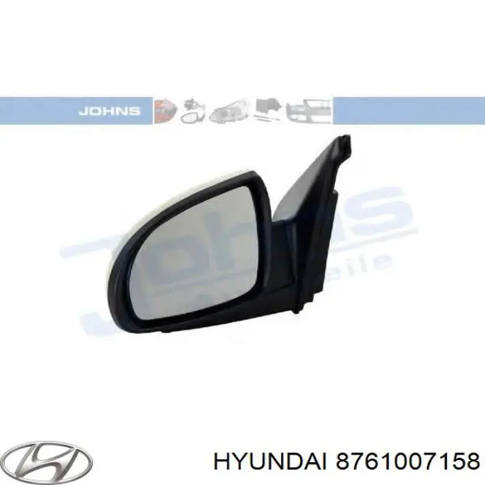 Espejo izquierdo Hyundai/Kia 8761007000 precio, desde 60,45 EUR