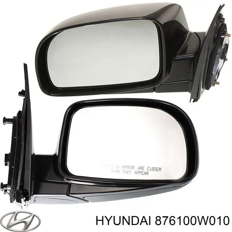 876100W010 Hyundai/Kia espejo retrovisor izquierdo